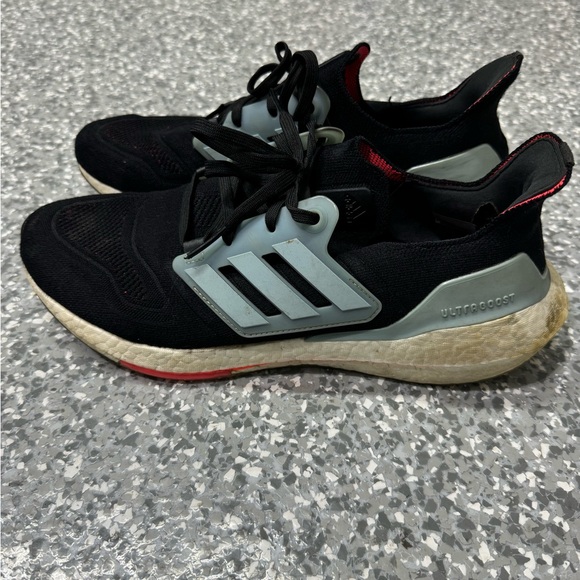 Adidas Ultraboost 22 Parley Black Magic Grey Running Shoes Mens Size 11 - Picture 8 of 8